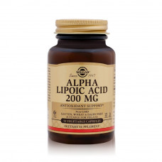 Solgar Alpha Lipoic Acid 200 mg – 50 Vegetable Capsules Solgar Alpha Lipoic Acid 200 mg – 50 Vegetable Capsules