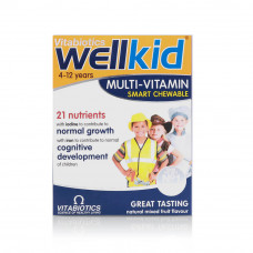 Vitabiotics Wellkid Multi-Vitamin Tablets 4-12 years Vitabiotics Wellkid Multi-Vitamin Tablets 4-12 years