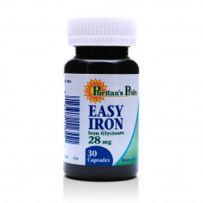 Puritan's Pride Easy Iron 28mg Capsules 30's Puritan's Pride Easy Iron 28mg Capsules 30's