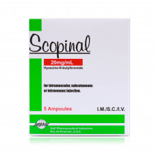 Scopinal Injection 20mg Scopinal Injection 20mg