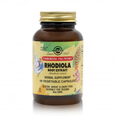 Solgar Rhodiola Root Extract – 60 Vegetable Capsules Solgar Rhodiola Root Extract – 60 Vegetable Capsules