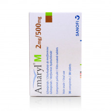 Amaryl M 2mg/500mg Tablets Amaryl M 2mg/500mg Tablets