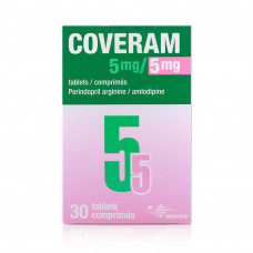 Coveram 5mg/5mg Tablets Coveram 5mg/5mg Tablets