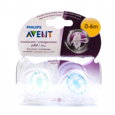 Avent Soother Silicone 0-6M Transparent Avent Soother Silicone 0-6M Transparent