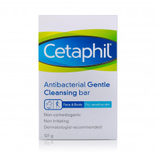 Cetaphil Antibacterial Cleansing Bar – 127g Cetaphil Antibacterial Cleansing Bar – 127g