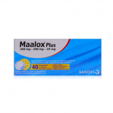 Maalox Plus Tablets Lemon Maalox Plus Tablets Lemon