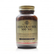 Solgar Resveratrol 500 mg – 30 Vegetable  Capsules Solgar Resveratrol 500 mg – 30 Vegetable  Capsules