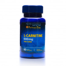 Puritan’s Pride L-Carnitine 500 mg  Capsules Puritan’s Pride L-Carnitine 500 mg  Capsules