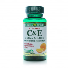 Nature’s Bounty Vitamin C & E with Rose Hips Nature’s Bounty Vitamin C & E with Rose Hips