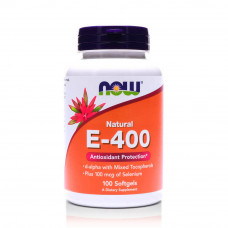 Now E-400 Mixed Tocopherols + Selenium Now E-400 Mixed Tocopherols + Selenium