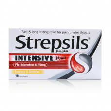Strepsils Intensive Honey & Lemon Lozenges Strepsils Intensive Honey & Lemon Lozenges