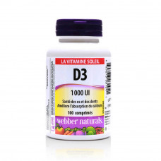Webber Naturals Vitamin D3 1000Iu Tablets Webber Naturals Vitamin D3 1000Iu Tablets