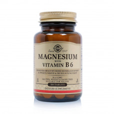 Solgar Magnesium + Vitamin B6 – 100 Tablets Solgar Magnesium + Vitamin B6 – 100 Tablets
