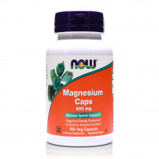 Now Magnesium 400mg Capsules Now Magnesium 400mg Capsules