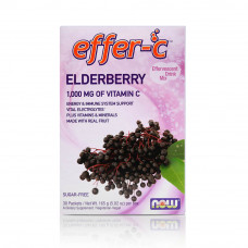 NOW Effer‑C Elderberry Vitamin C 1000 mg – 30 Sticks NOW Effer‑C Elderberry Vitamin C 1000 mg – 30 Sticks