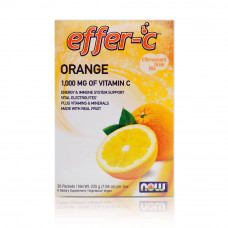 NOW Effer-C Orange Vitamin C 1000mg – 30 Sticks NOW Effer-C Orange Vitamin C 1000mg – 30 Sticks
