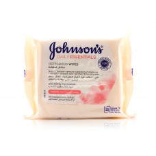 Johnson's Daily Essentials Refreshing Cleansing Wipes for Normal Skin – 25 Wipes Johnson's Daily Essentials Refreshing Cleansing Wipes for Normal Skin – 25 Wipes