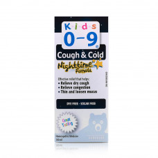 Homeocan Kids 0-9 Cough & Cold Night Syrup – 100ml Homeocan Kids 0-9 Cough & Cold Night Syrup – 100ml