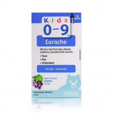 Homeocan Kids 0-9 Earache Homeopathic Medicine Grape Flavour - Sugar Free, Dye Free 25Ml Homeocan Kids 0-9 Earache Homeopathic Medicine Grape Flavour - Sugar Free, Dye Free 25Ml