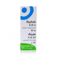 Hyabak 0.15% Eye Drops