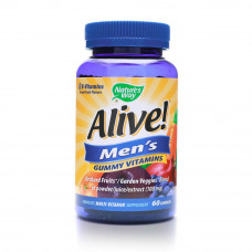 Alive! Men's Gummy Multivitamin – 60 Gummies Alive! Men's Gummy Multivitamin – 60 Gummies