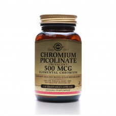 Solgar Chromium Picolinate – 120 Vegetable Capsules Solgar Chromium Picolinate – 120 Vegetable Capsules