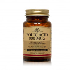 Solgar Folic Acid 800mg Tablets