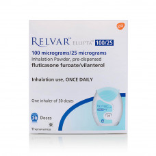 Relvar Ellipta 100/25mcg Relvar Ellipta 100/25mcg