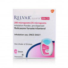 Relvar Ellipta 200/25mcg Relvar Ellipta 200/25mcg