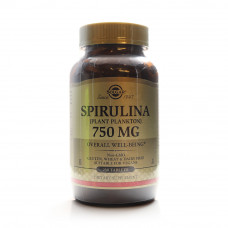 Solgar Spirulina 750 mg – 250 Veg Capsules Solgar Spirulina 750 mg – 250 Veg Capsules