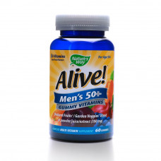 Alive! Men's 50+ Gummy Multivitamin – 60 Gummies Alive! Men's 50+ Gummy Multivitamin – 60 Gummies