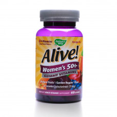 Alive! Women's 50+ Gummy Multivitamin – 60 Gummies Alive! Women's 50+ Gummy Multivitamin – 60 Gummies