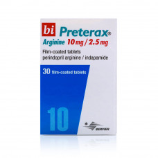 Bi Preterax Arginine 10mg/2.5mg Tablets Bi Preterax Arginine 10mg/2.5mg Tablets