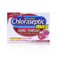 Chloraseptic Max Lozenges Wild Berries Chloraseptic Max Lozenges Wild Berries