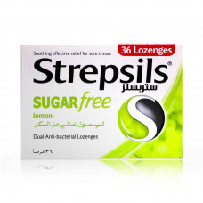 Strepsils Sugar Free Lemon Strepsils Sugar Free Lemon