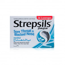 Strepsils Menthol Lozenges Strepsils Menthol Lozenges