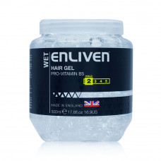 Enliven Hair Gel Wet Hold 500g Enliven Hair Gel Wet Hold 500g