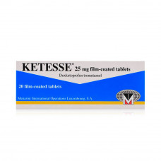 Ketesse 25mg Tablets Ketesse 25mg Tablets