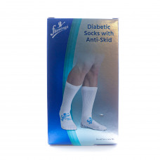 Flamingo Diabetec Socks with Anti-Skid  Flamingo Diabetec Socks with Anti-Skid