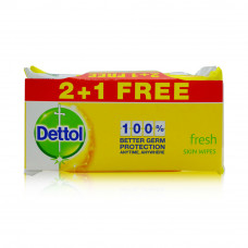 Dettol Antibacterial Wipes Fresh Promo Pack Dettol Antibacterial Wipes Fresh Promo Pack