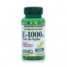Nature’s Bounty Vitamin E 1000 IU Softgels Nature’s Bounty Vitamin E 1000 IU Softgels