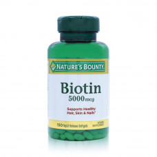Nature's Bounty Biotin 5000 mcg Nature's Bounty Biotin 5000 mcg