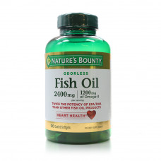 Natures Bounty Double Str Fish Oil 2400mg Natures Bounty Double Str Fish Oil 2400mg