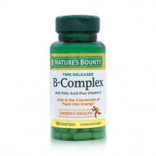 Nature’s Bounty B-Complex with Folic Acid & Vitamin C Tablets Nature’s Bounty B-Complex with Folic Acid & Vitamin C Tablets