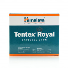 Himalaya Tentex Royal Supplement for Men, 30 Capsules Himalaya Tentex Royal Supplement for Men, 30 Capsules