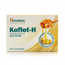 Himalaya Koflet-H Ginger Lozenges 2X6 Himalaya Koflet-H Ginger Lozenges 2X6
