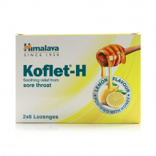 Himalaya Koflet-H Lemon Lozenges 2X6 Himalaya Koflet-H Lemon Lozenges 2X6