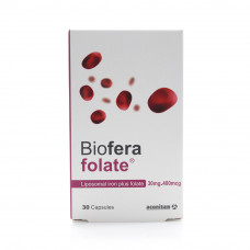 Biofera Folate 30 mg / 400 µg Capsules – 30 Capsules Biofera Folate 30 mg / 400 µg Capsules – 30 Capsules