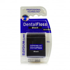 Elgydium Dental Floss Clinic Black Chlorhex 50M Elgydium Dental Floss Clinic Black Chlorhex 50M