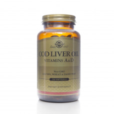 Solgar Cod Liver Oil – 250 Softgels (Vitamins A & D) Solgar Cod Liver Oil – 250 Softgels (Vitamins A & D)